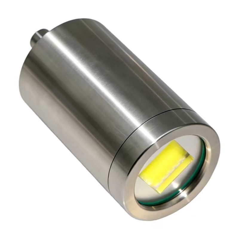 High-intensity underwater LED light with 120-degree beam angle