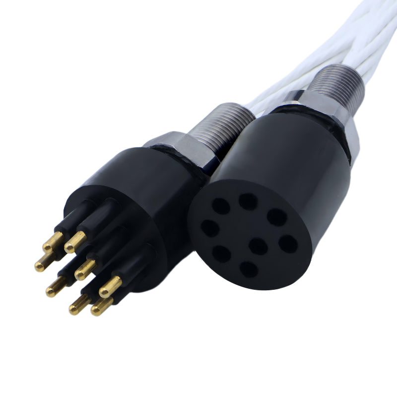 High reliability miniature subsea connector deep sea pressure resistant
