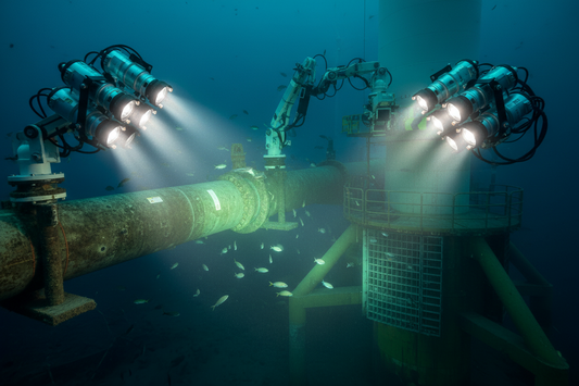 The application of underwater lighting fixtures in the fields of energy and clean energy