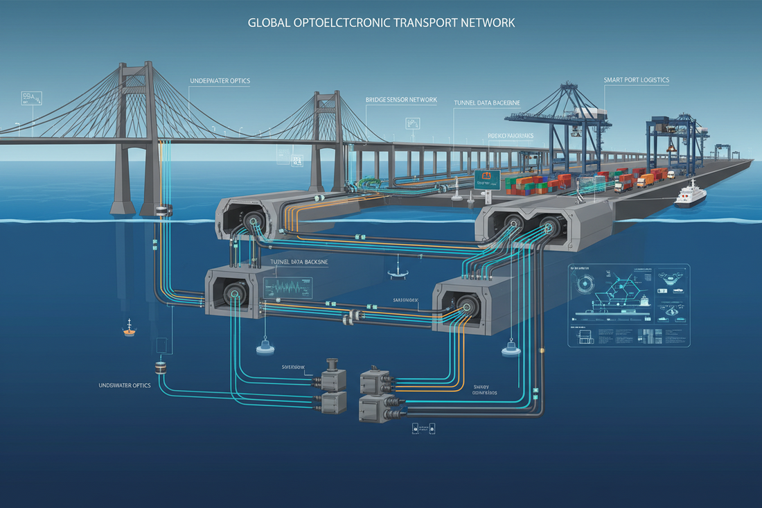 The application of optical connectors in transportation