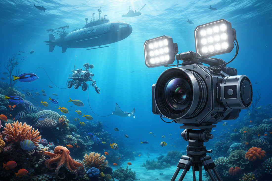 The application of underwater cameras in marine technology and exploration