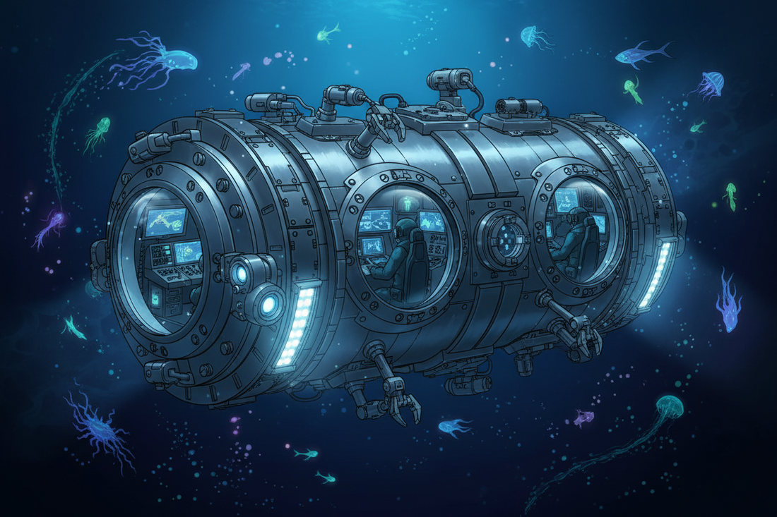 The application of underwater sealed cabins in marine technology and exploration
