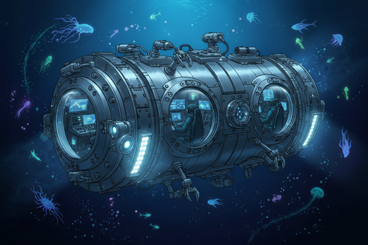 The application of underwater sealed cabins in marine technology and exploration