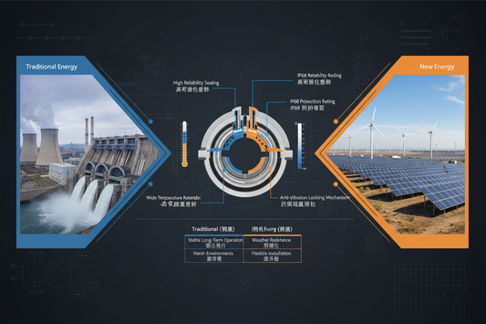 The application of aviation plugs in the fields of traditional energy and new energy