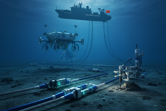 Empowering deep-sea exploration | Successfully signed the procurement project for deep-water towed cable and underwater optical-electrical connectors of Guangzhou Marine Geological Survey Bureau