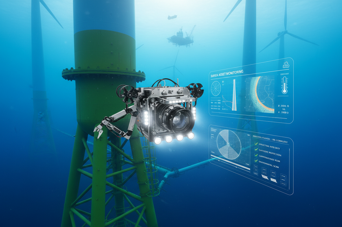 The application of underwater cameras in energy and new energy fields
