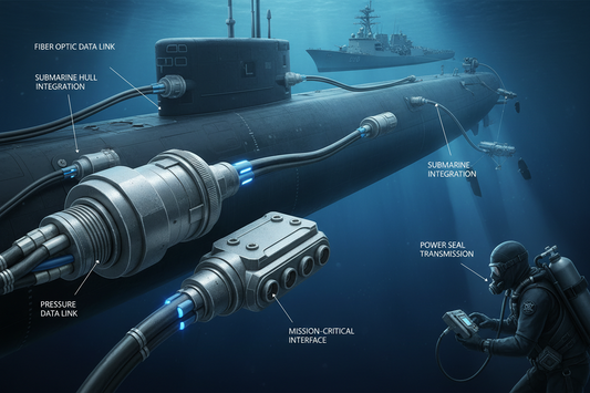 The application of watertight connectors in defense and security