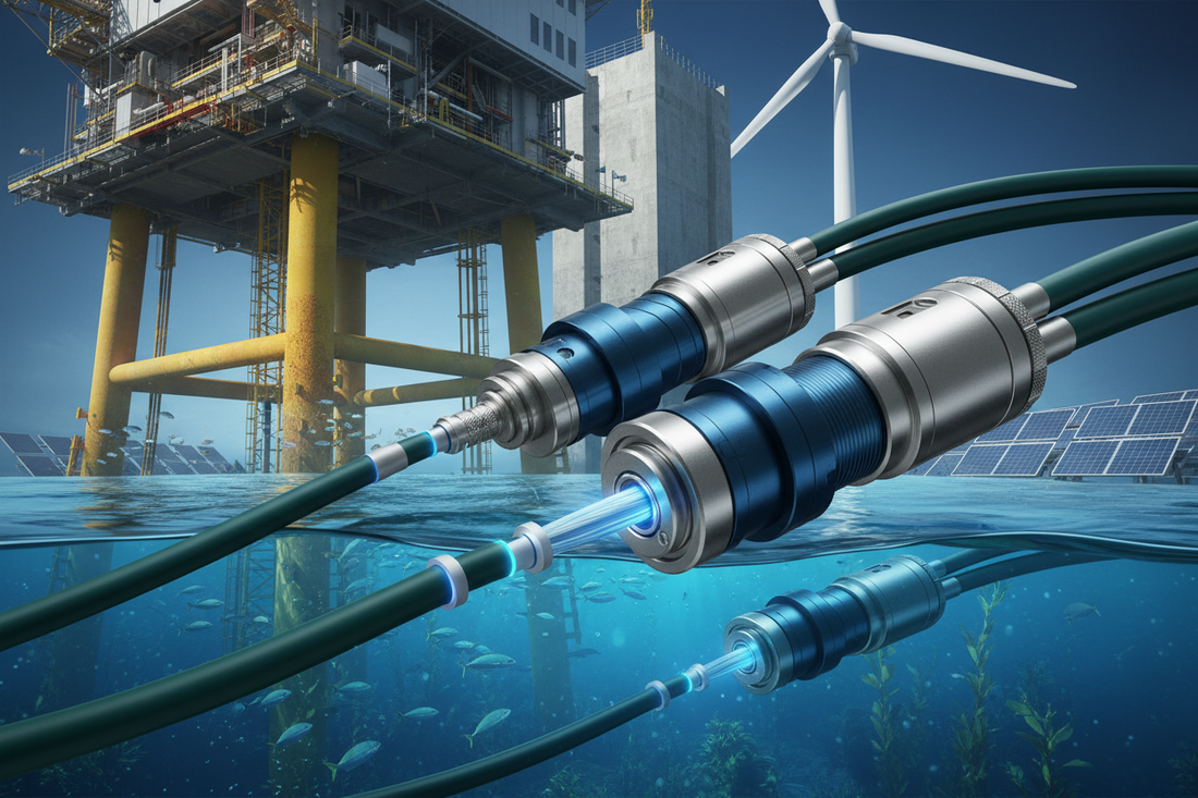 The application of optical fiber connectors in energy and clean energy fields