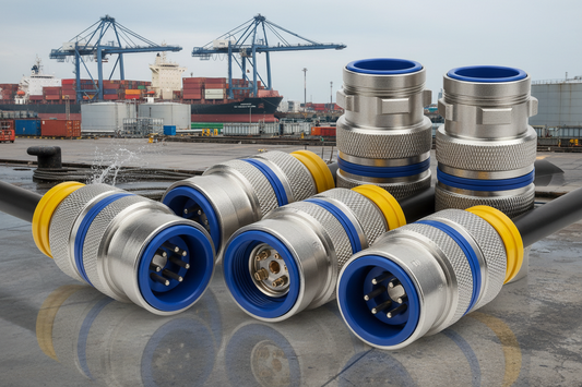 The application of watertight connectors in factories and manufacturing industries