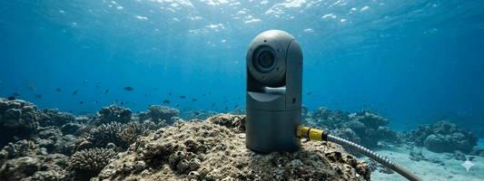 Deep Blue Precision: Ultimate 200m Waterproof 4K Underwater PTZ