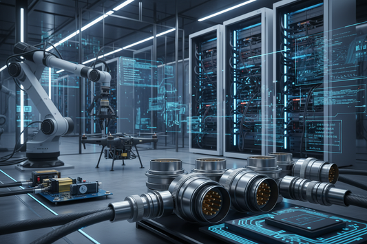 Aviation plug: The "invisible connection cornerstone" for the implementation of AI technology