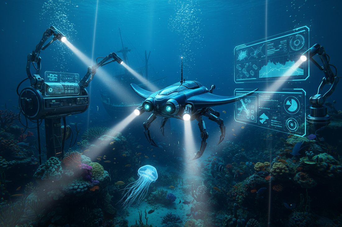 The application of underwater lighting in the field of artificial intelligence