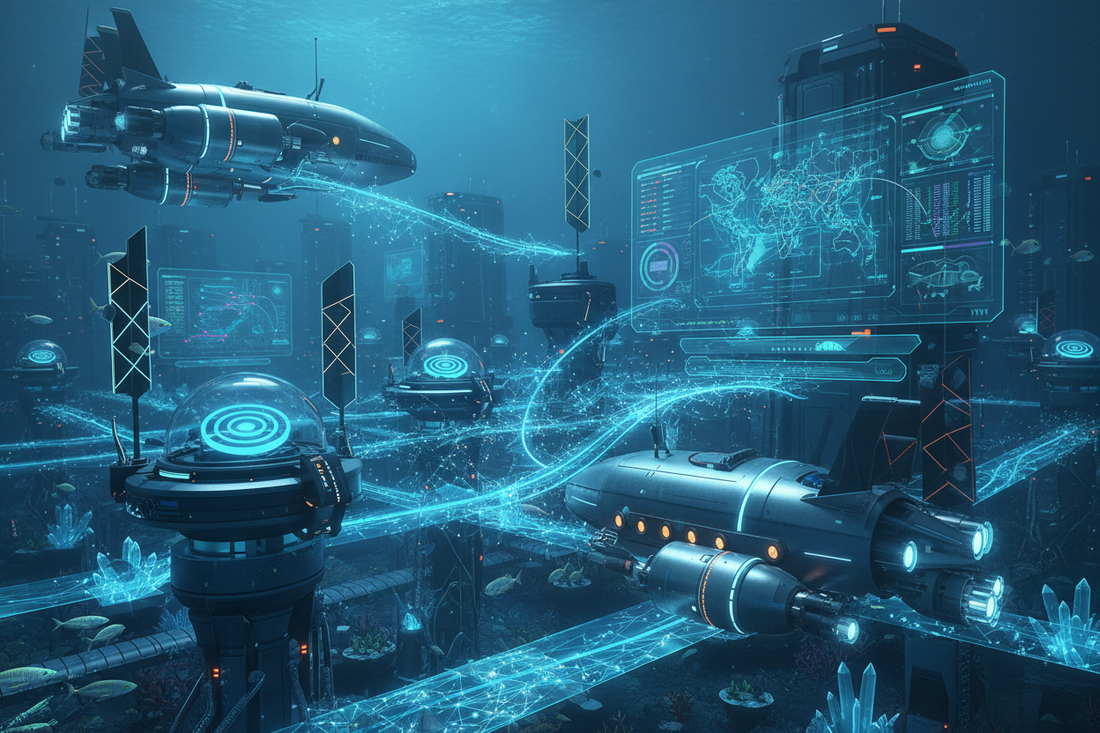 The application of marine antennas in AI
