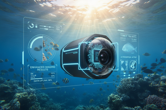 The application of underwater cameras in AI