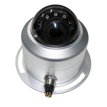 Compact hemispherical underwater camera for ROV and marine platforms