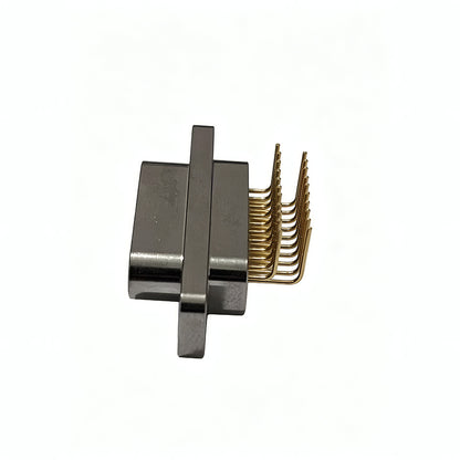 High-density twist-pin contacts aviation connector for extreme environments