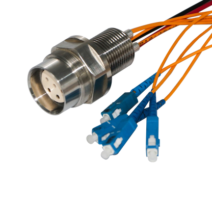 Subsea optical electrical hybrid connector deep sea high pressure resistant