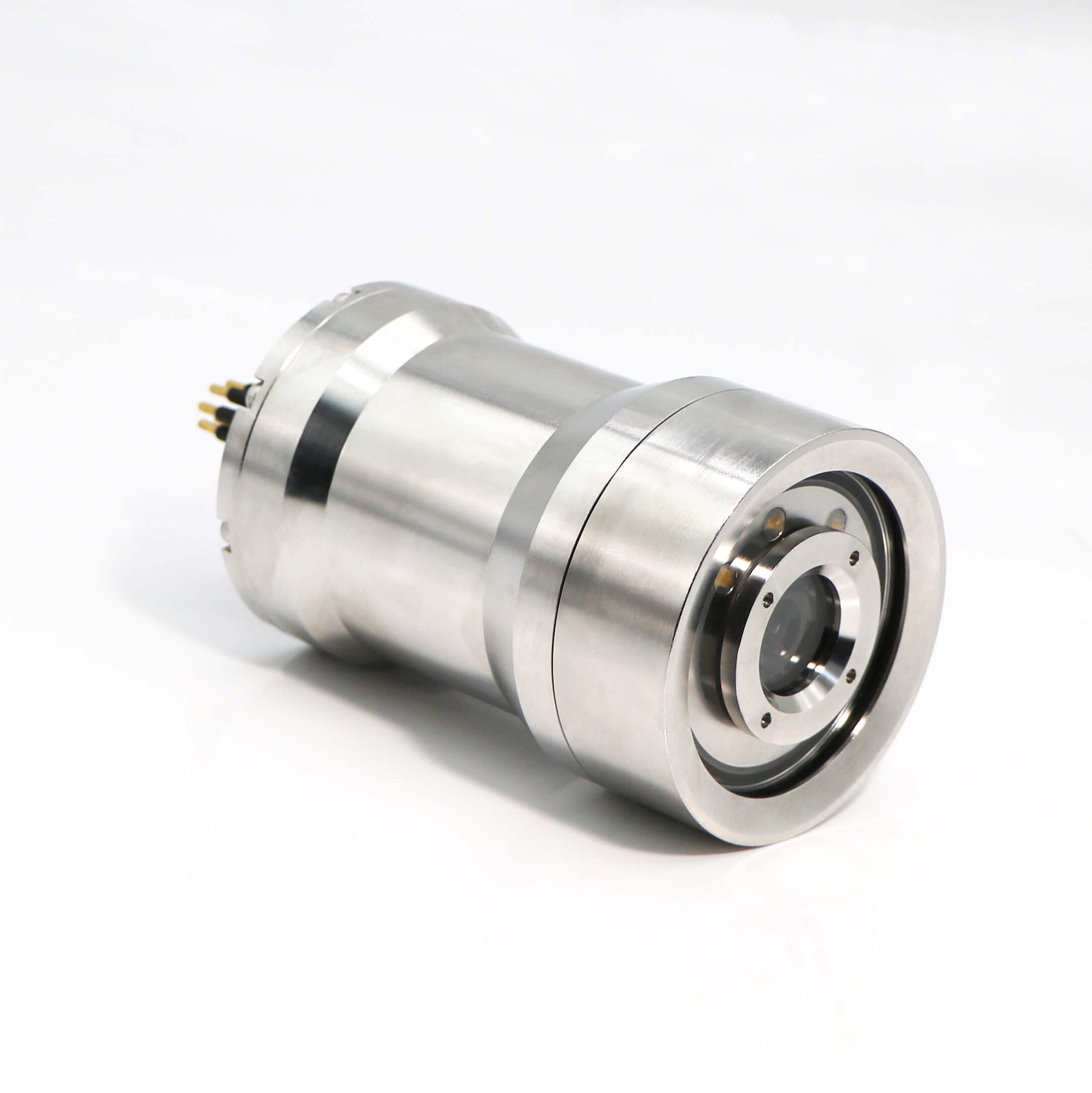 Compact Subsea Pressure Housing Enclosure, 316L Stainless Steel for Sensors & Cameras