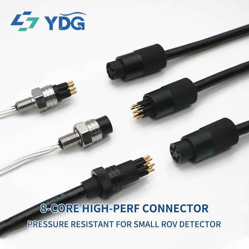 8-pin subsea wet-mate micro circular connector, product overview