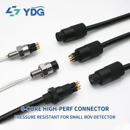8-pin subsea wet-mate micro circular connector, product overview