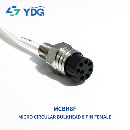 Subsea wet-mate 8-pin connector, connector interface detail
