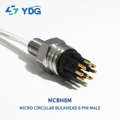 MCBH8F and MCIL8F female 8-pin subsea connector pair