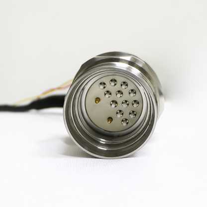 Watertight hybrid fiber power connector for ROV and ocean monitoring