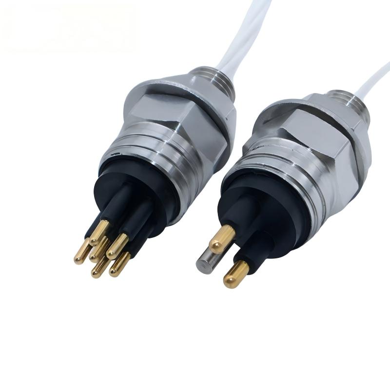 Subconn style underwater electrical plug subsea bulkhead connector