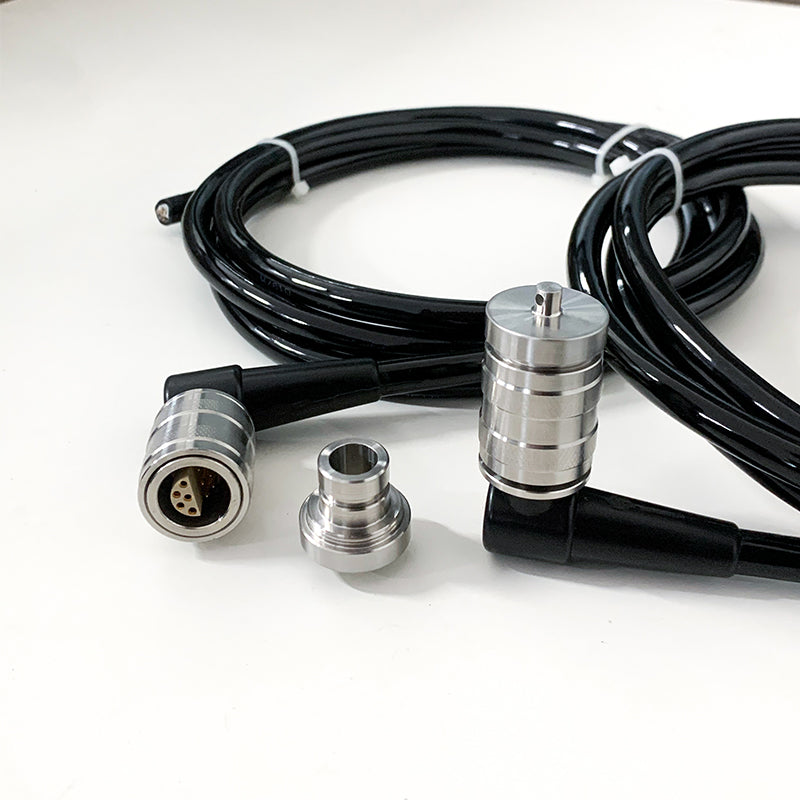 Corrosion resistant 90 degree underwater aviation plug socket connector