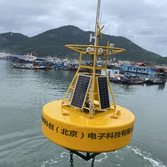 Industrial drifting buoy with satellite communication (4G, LoRa, NB-IoT)