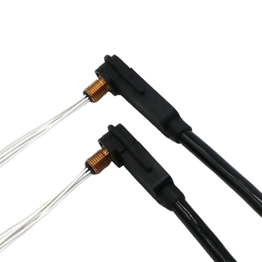 Flat square underwater watertight connector compact subsea plug