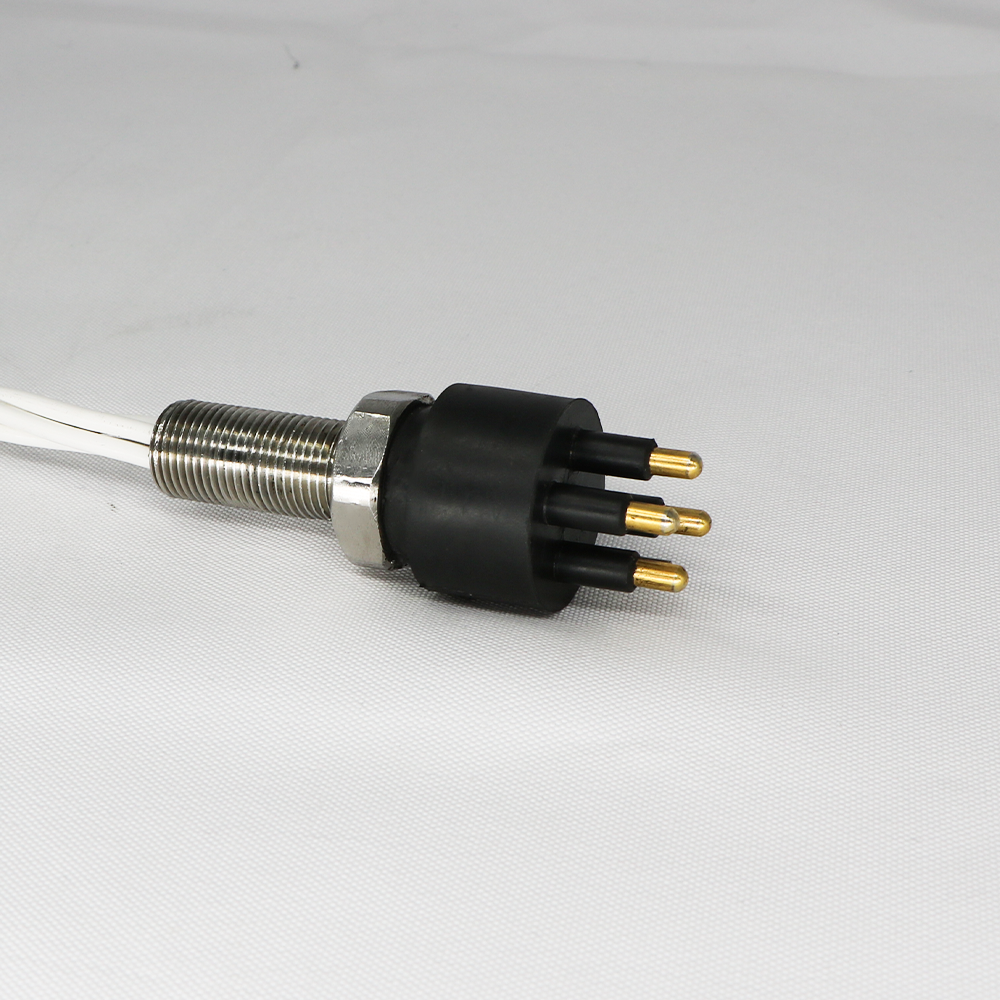 Miniature underwater watertight connector for compact subsea devices