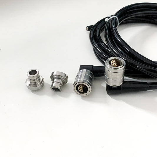 Rechtwinkliger Luftfahrtsteckverbinder (4-64 Pins)