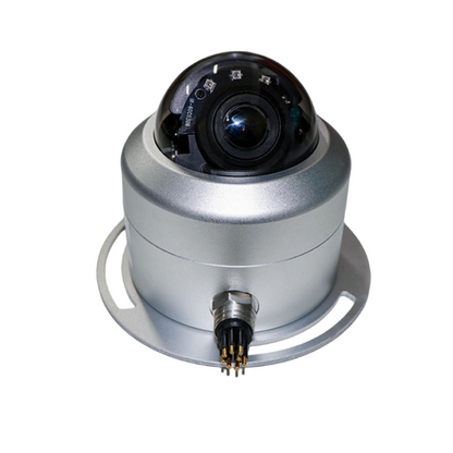 300m depth rated underwater PTZ dome camera with aluminum/titanium housing