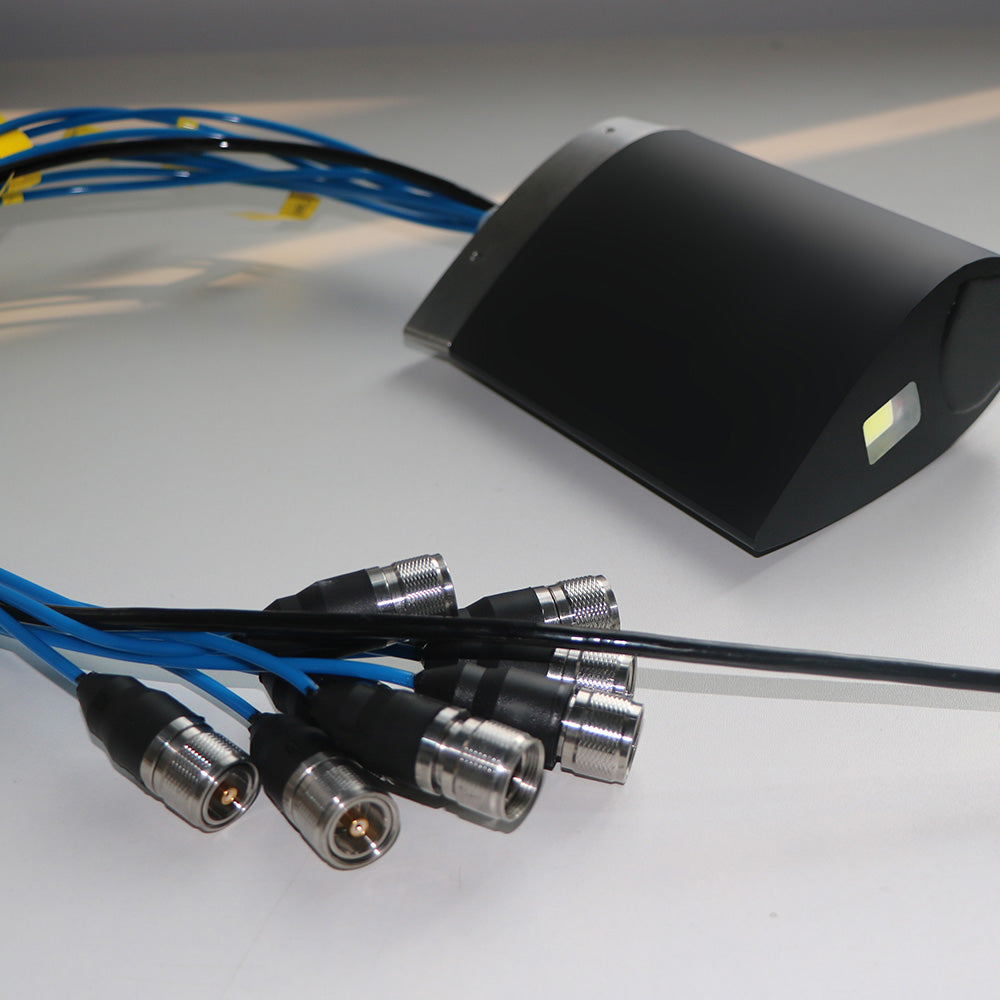 Ocean grade shark fin antenna multi-band marine communication