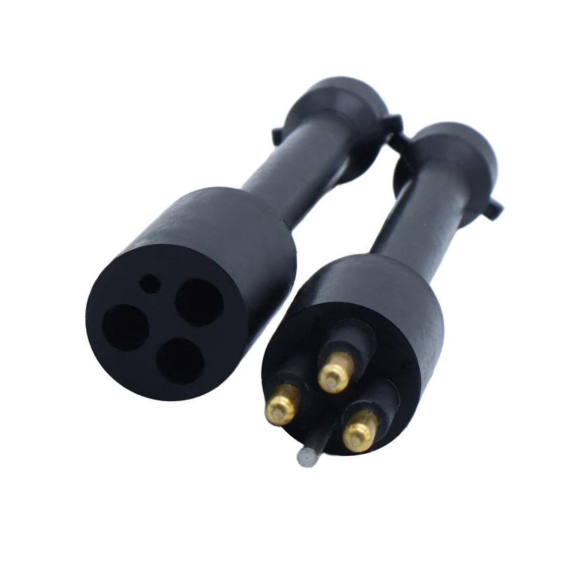 Cabezales macho de microconector estanco (2-9 pines)