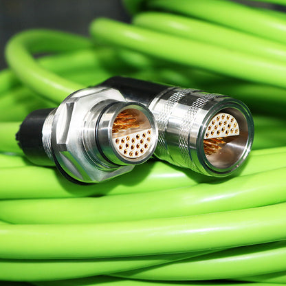 Marine grade watertight aviation connector for deep sea equipment