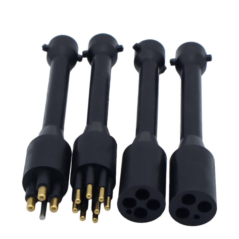 Cabezales macho de microconector estanco (2-9 pines)