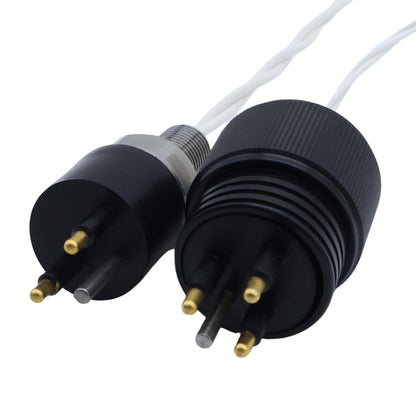 High power subsea waterproof connector for deep sea power supply