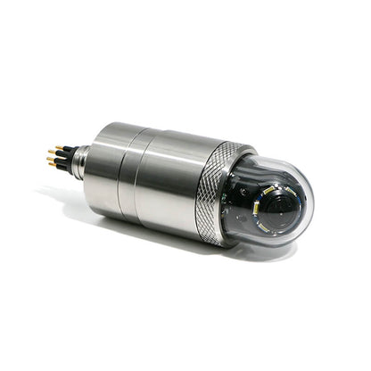 2MP PTZ Underwater AHD Camera | Water Well Inspection & ROV | 100m Depth | 360° Pan | White Light | 316L SS | HS-XSX-02-A-W-SS