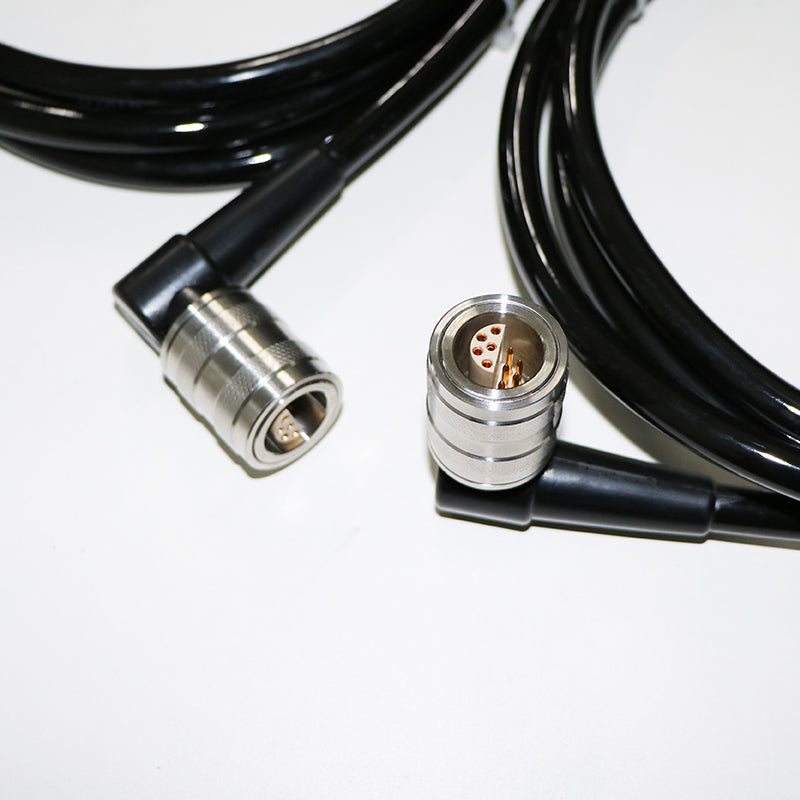 Luftfahrtsteckverbinder Winkelstecker und -buchse
