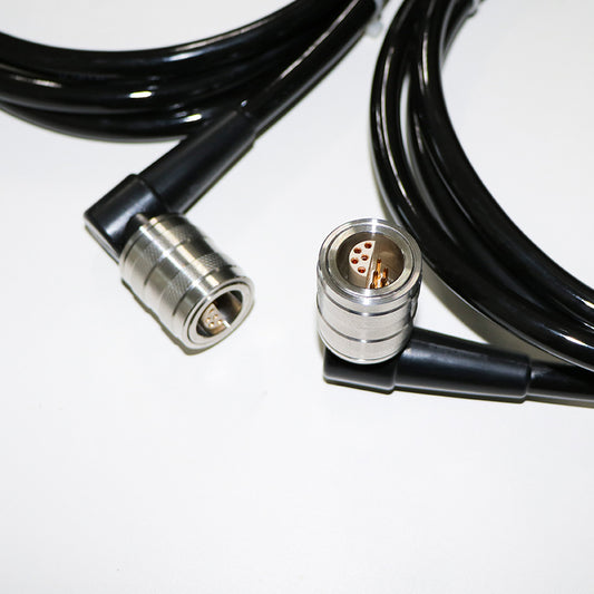 Luftfahrtsteckverbinder Winkelstecker und -buchse