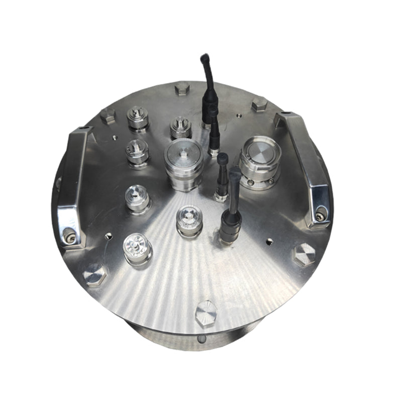 Deep-sea waterproof pressure housing for underwater electronics