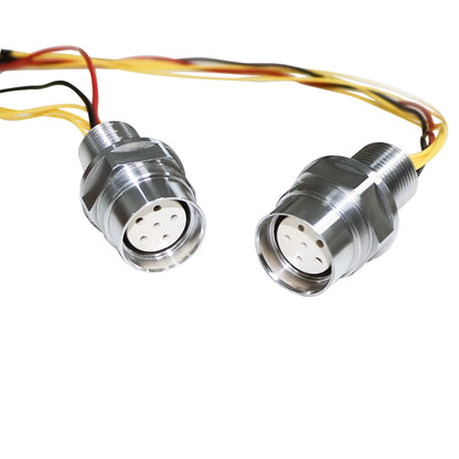 Marine optoelectronic hybrid connector integrated signal and power