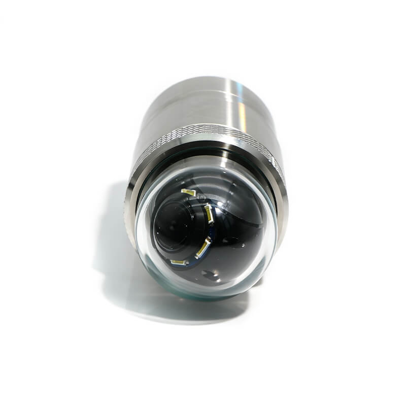 2MP PTZ Underwater AHD Camera | Water Well Inspection & ROV | 100m Depth | 360° Pan | White Light | 316L SS | HS-XSX-02-A-W-SS