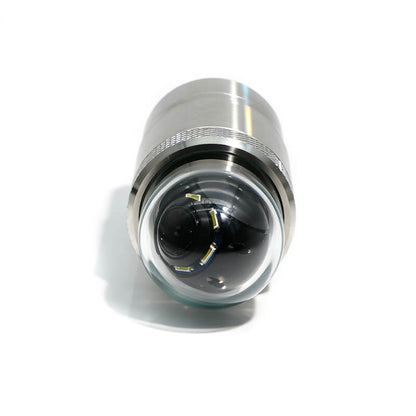 2MP PTZ Underwater AHD Camera | Water Well Inspection & ROV | 100m Depth | 360° Pan | White Light | 316L SS | HS-XSX-02-A-W-SS