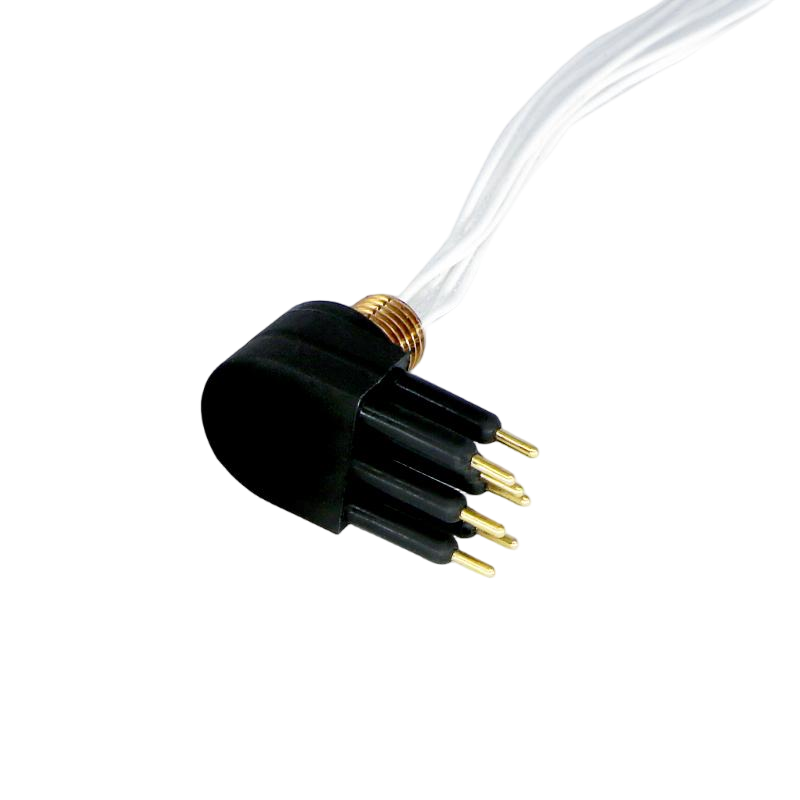 Watertight flat square connector for narrow space underwater installation
