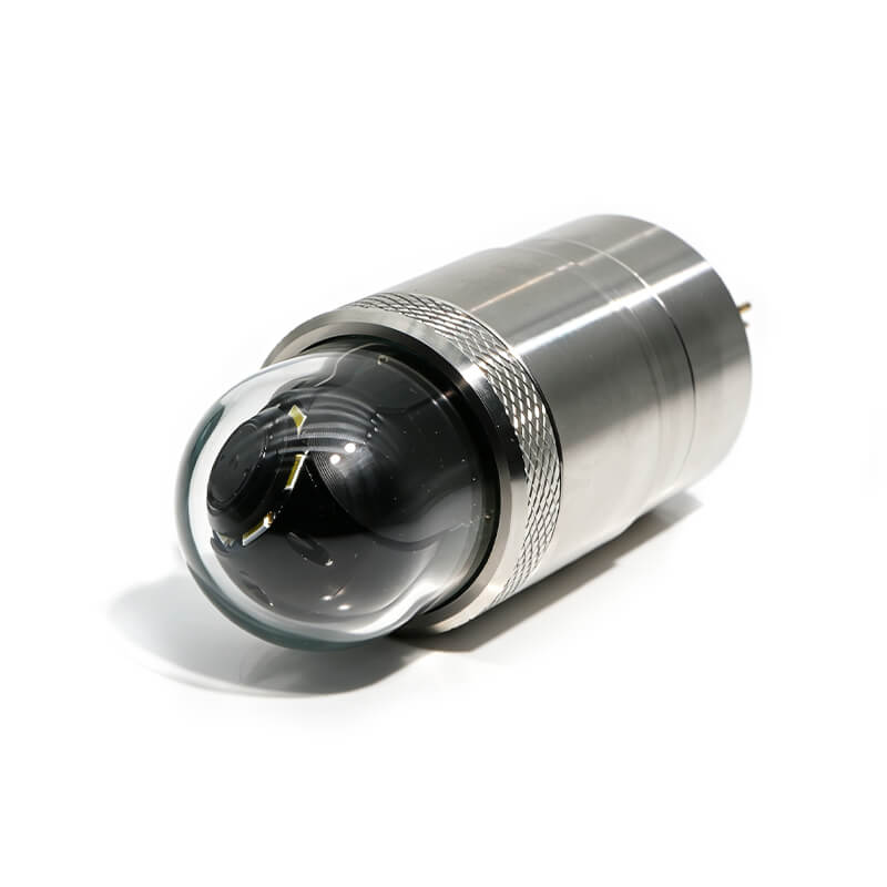 2MP PTZ Underwater AHD Camera | Water Well Inspection & ROV | 100m Depth | 360° Pan | White Light | 316L SS | HS-XSX-02-A-W-SS