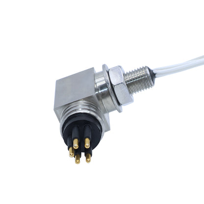 Right angle underwater sealed connector for ROV AUV camera system