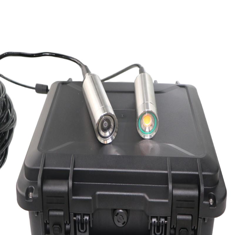 Industrial subsea camera plus control box ocean monitoring solution